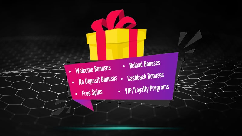 Most popular crypto casino bonuses