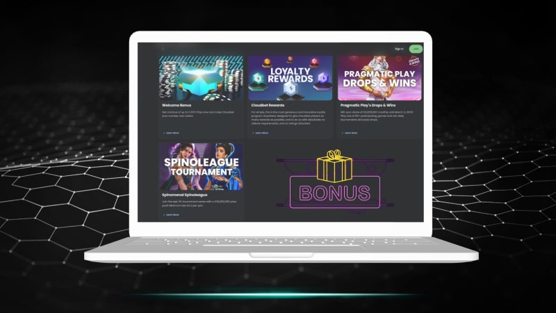 Cloudbet bonuses