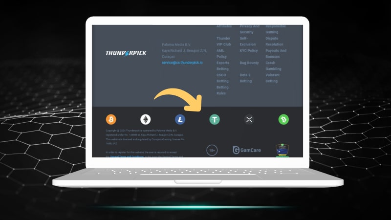 Thunderpick deposits and withdrawals